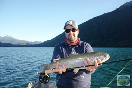 Fotos da pesca esportiva em Chaiten no Chile